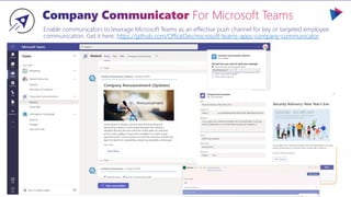 Enhancing Microsoft Teams To Build A Better Digital Workplace