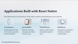 Enhancing Mobile Development with React Native Expertise for Cross ...