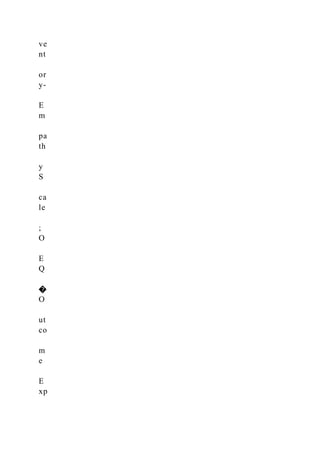 ve
nt
or
y-
E
m
pa
th
y
S
ca
le
;
O
E
Q
�
O
ut
co
m
e
E
xp
 