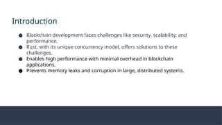 Enhancing Security, Scalability, and Performance in Blockchain ...