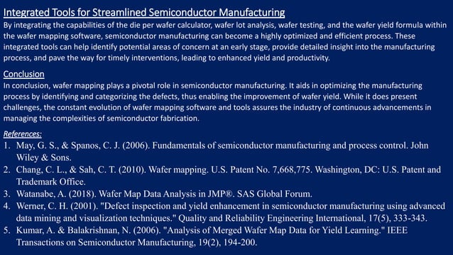 Enhancing Semiconductor Manufacturing through Advanced Wafer Mapping.pptx