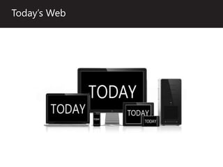 Today’s Web
 