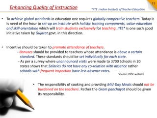 Enhancing the quality of primary education | PDF