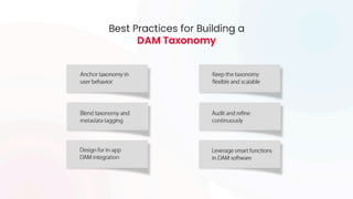 Efficiency Through Effective DAM Taxonomy Design | PDF