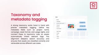Efficiency Through Effective DAM Taxonomy Design | PDF