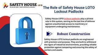 Enhancing Workplace Safety with Safety House LOTO Lockout Padlocks | PPT