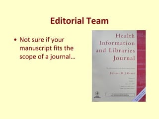 Enhancing Your Chances of Your Manuscript Being Accepted for Publication