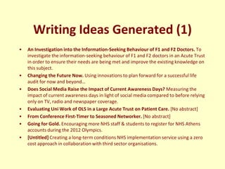 Enhancing Your Chances of Your Manuscript Being Accepted for Publication