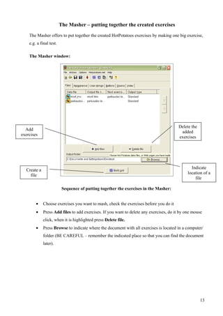 How to use Hot Potatoes (EN)