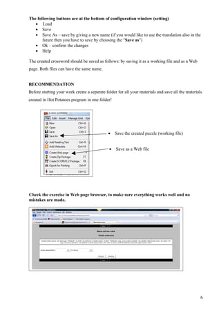 How to use Hot Potatoes (EN)