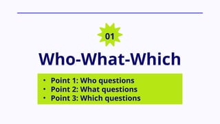 Question Point At Watch TOEIC LISTENING part 2 - question, response | PPTX