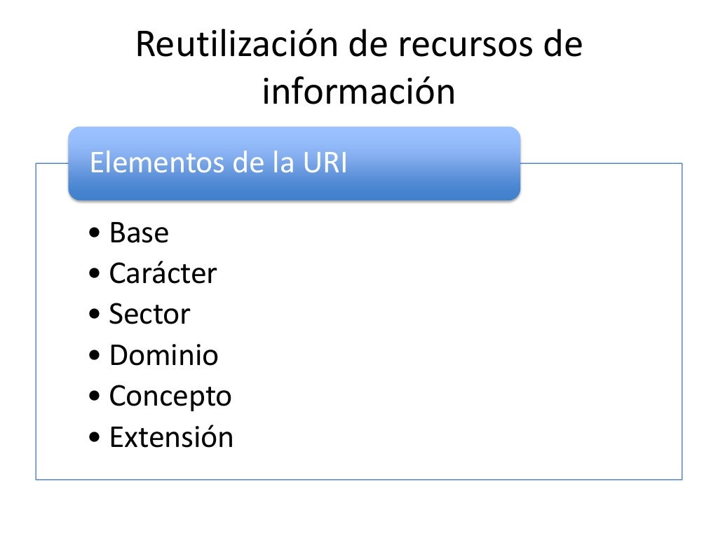 El Esquema Nacional de Interoperabilidad ENI