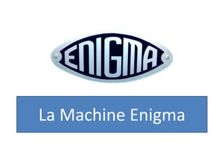 La Machine Enigma 