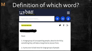 Definition of which word?
 