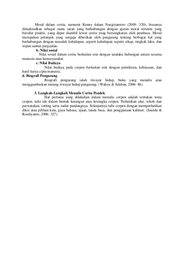 Eningkatan Keterampilan Menulis Cerita Pendek Eningkatan Keterampilan Menulis Cerita Pendek
