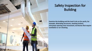 Workplace Safety Inspection Guidelines And Procedures | PPTX