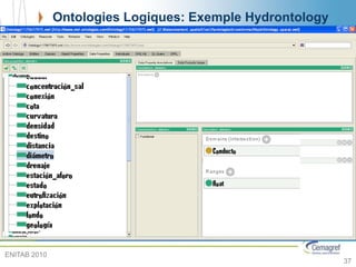 Ontologies Logiques: Exemple Hydrontology
37
ENITAB 2010
 