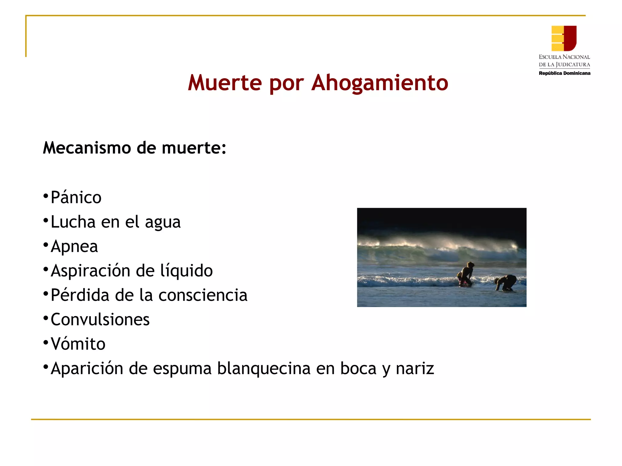 ENJ-300 Asfixia por Ahogamiento | PPT