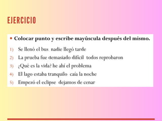 EJERCICIO
 