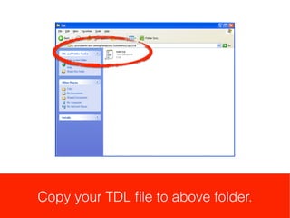 Now enter username / password of copy.com
account into the interface.
 