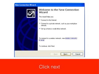 Conﬁgure VPN on windows client
 