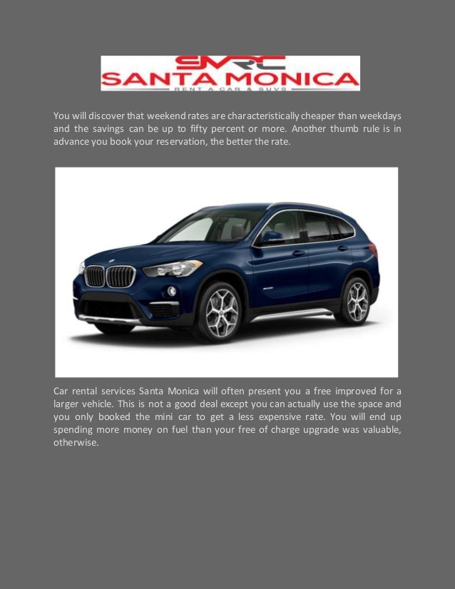 Rental Car Locations In Santa Monica Rental Car Locations In Santa Monica