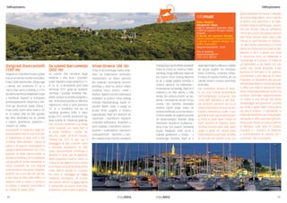 hilltoptowns hilltoptowns 
Dvigrad-Duecastelli 
Dvigrad-Duecastelli 
(150 m) 
Dvigrad su impresivni ostaci grada 
koji se prostirao na dva brežuljka i 
imao 2.000 stanovnika. Zbog kuge 
i ratova, već sredinom 17. st. u 
njemu žive samo 3 obitelji, a 1714. 
konačno zamire preseljenjem župe 
u Kanfanar. Najveći je kompleks 
srednjovjekovnih ruševina u Istri. 
Čine ga dvostruki pojas zidina i 
troja vrata, stare ulice, kule iz 14. 
st. te ostaci više od 200 zgrada. 
Na vrhu brežuljka bio je centar 
s trgom, gradskom palačom i 
crkvom sv. Sofije. 
Duecastelli è costituito dagli im-pressionanti 
resti di una città che 
si estendeva su due colli e che 
contava 2000 abitanti. Causa la 
peste e le guerre. Duecastelli si 
spegne definitivamente nel 1714, 
quando la sede parrocchiale si 
sposta a Canfanaro. È il complesso 
più grande di rovine medievali in 
Istria, costituito da una doppia 
cinta muraria e tre porte cittadine, 
antiche vie e torri del XIV secolo, 
e dai resti di oltre 200 edifici. In 
vetta al colle vi erano il centro e 
la piazza, il palazzo comunale e 
la chiesa di Santa Sofia. 
Sv. Lovreč-San Lorenzo 
(202 m) 
Sv. Lovreč ima očuvane duge 
bedeme s više kula i gradskih 
vrata. Najstariji pojas potječe iz 11. 
ili 12. st., a prelaskom pod vlast 
Venecije 1271. grad se dodatno 
utvrđuje i postaje središte mle-tačke 
uprave za seoske posjede u 
Istri. Trobrodna bazilika sv. Martina 
najveća je crkva iz prve polovice 
11. st. u Hrvatskoj. Na nju se 
naslanja gradska lođa, a staru 
jezgru čini i zvonik, popločani trg, 
stup srama te moderna galerija. 
San Lorenzo presenta una lunga 
cinta muraria con varie torri e 
la porta cittadina. L’anello più 
vecchio risale all’XI-XII secolo, 
mentre dal 1271 in poi, con il 
passaggio di San Lorenzo sotto 
il dominio veneziano, la città 
viene ulteriormente fortificata e 
diventa la sede per la gestione 
delle proprietà rurali in Istria. La 
chiesa di San Martino a tre navate 
è la chiesa più grande della prima 
metà dell’XI secolo in Croazia. 
Ad essa si appoggia la loggia 
cittadina. Perdippiù, al nucleo 
del centro storico si aggiungono 
il campanile, la piazza lastricata, 
la berlina e una moderna galleria. 
Vrsar-Orsera (48 m) 
Vrsar je od srednjega vijeka smje-šten 
na istaknutom brežuljku 
neposredno uz obalu Jadrana 
što uvjetuje i postojanje izvrsnih 
položaja s kojih su dobro vidljivi 
ovdašnji otoci, otočići, uvale i 
dražice. Najveći od svih vidikovaca 
smješten je podno crkve svetog 
Antuna Padovanskog, ispod vr-sarskih 
Malih vrata, s kojeg se 
pruža širok pogled u smjeru 
jugozapada. Riječ je o jednom od 
najstarijih i površinom najvećih 
vrsarskih vidikovaca. Smješten u 
sjeni stabala, s kamenim stolom, 
klupom i tradicijskom istarskom 
vodospremom - šternom, u svo-jem 
zaleđu krije intiman ambijent 
Kanfanar 
Canfanaro infomust 
maloga trga ispred Malih gradskih 
vrata te crkve sv. Antuna Pado-vanskog. 
Drugi vidikovac nalazi se 
iza župne crkve svetog Martina 
te se s njega pogled proteže u 
smjeru sjevera, na Valkanelu i 
funtanjanski arhipelag. Riječ je o 
vidikovcu na više razina, u više 
stuba, što otvara prostor za sje-denje 
i boravljenje većem broju 
osoba. Tek nekoliko desetaka 
metara ispod njega nalazi se 
omanji vidikovac prozvan Bepo i 
Tonina odakle se pogled proteže 
na sjeverozapad, dojmljiv zbog 
stilizirane skulpture muškarca i 
žene koja čini naslon ovdašnje 
klupe. Najljepši vidik puca s 
najviše građevine u Vrsaru - s 
vrsarskoga zvonika. Riječ je o 
Istra Inspirit: 
Morganovo blago 
Gdje je zakopano gusarsko blago 
i zašto je kapetan Morgan izabrao 
Dvigrad... 
Il tesoro del capitano Morgan 
Dove è nascosto il tesoro dei pirati 
e perché il capitano Morgan ha 
scelto Duecastelli 
Dvigrad-Duecastelli, 16.09. 
Info & booking: 
www.istrainspirit.hr 
+385 (0)52 880088 
najposjećenijem vidikovcu odakle 
se pruža pogled na rovinjsku 
Svetu Eufemiju, vrsarske otoke, 
Funtanu te okolicu Poreča, ali i na 
zaleđe Vrsara i brojne tamošnje 
brežuljke. 
Dal medioevo, Orsera è situa-ta 
su una collina prominente 
nell’immediata vicinanza alla 
costa dell’ Adriatico e per que-sto 
esistono posizioni da cui si 
vedono benissimo le isole vicine, 
isolotti, insenature e baie. Il più 
grande di tutti i punti panoramici 
si trova ai piedi della chiesa di 
Sant’ Antonio di Padova, sotto 
la Porta minore della città, dalla 
quale si gode un’ ampia vista 
nella direzione sud ovest. Si tratta 
di uno dei più antichi e dei più 
grandi belvederi di Orsera. Collocato 
all’ombra degli alberi, con un tavolo 
di pietra, una panchina e la tradi-zionale 
cisterna dell’acqua - pozzo, 
nel suo sfondo cela un ambiente 
intimo di una piccola piazza davanti 
alla Porta minore della città e alla 
chiesa di Sant’Antonio di Padova. 
Un altro punto panoramico si trova 
dietro la chiesa parrocchiale di San 
Martino e da lì si gode una vista 
in direzione nord, su Valkanela e 
l’arcipelago di Fontane. Si tratta di 
un belvedere a più livelli, con più 
scale, che rende possibile a più 
persone di fermarsi e di sedersi. 
Scendendo a una decina di metri 
troviamo un belvedere più piccolo 
denominato Bepo e Tonina dal quale 
si offre una vista in direzione nord 
ovest, impressionante per via di una 
scultura stilizzata rappresentante 
un uomo e una donna che serve 
da appoggio alla panchina. La vista 
più bella si gode dalla costruzione 
più alta di Orsera - il campanile. Si 
tratta del belvedere più frequentato 
dal quale si offre una vista panora-mica 
sulla chiesa di Santa Eufemia 
di Rovigno, sulle isole di Orsera, 
Fontane e i dintorni di Parenzo 
e sull’hinterland di Orsera con i 
numerosi colli circostanti. 
Vrsar-OrOseprratalj 
12 13 
 