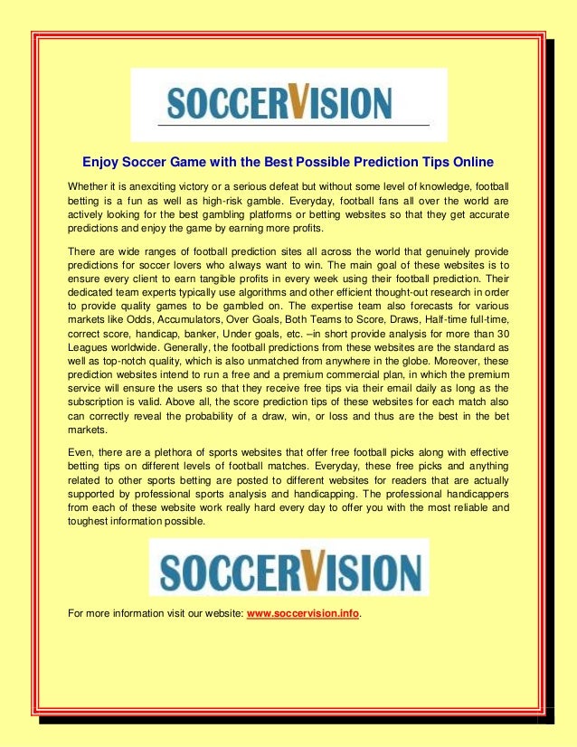 Best gambling predictions 2019