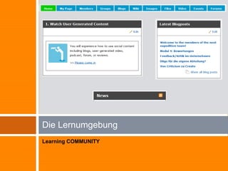 WatchJoinCollect &OrganizeKompetenzbereicheCriticismCreateBeispiel Microblogging:Kompetenz Watch: Wissen und die Fertigkeit, um Twitter für die Recherchenach bestimmten Themen einzusetzen, ohne selbst einen Twitter-Account zueröffnenKompetenz Join: Beinhaltet sowohl die Fertigkeit, wie Nachrichten verfasst werdenkönnen, als auch das Wissen zu Verhaltensregeln.