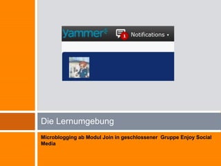 Erfahrung im Social Web durch Bearbeiten der AufgabenWatchJoinCollect &OrganizeCriticismTeilnehmendeerkunden und entdecken das Social Web,