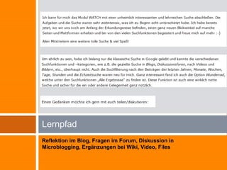 Erweiterte StandardsDie Lernbegleiter