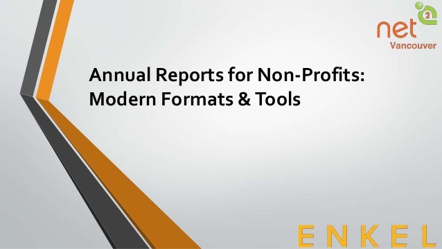 annual reports formats