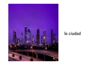 la ciudad
 