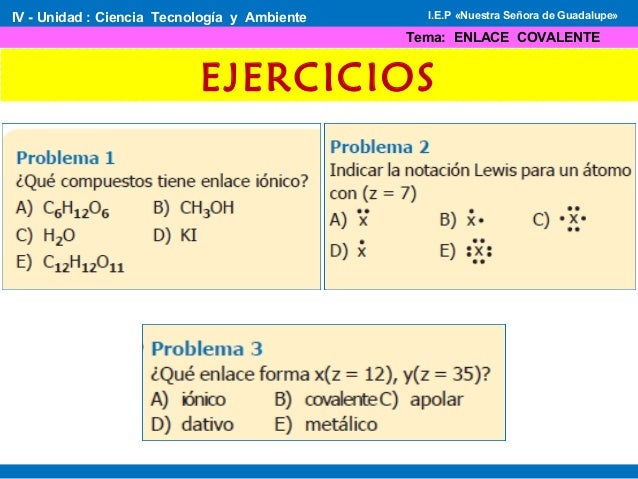 Enlace covalente