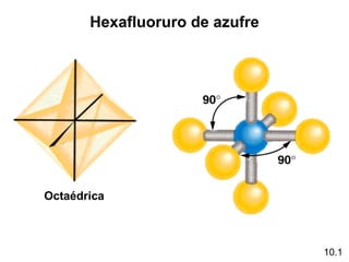 Hexafluoruro de azufre




Octaédrica



                                10.1
 
