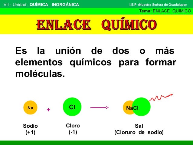 Enlace químico