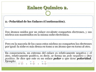 Enlace Químico 2.Enlace Químico 2.
 
