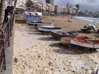La playa de las Canteras