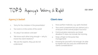 Six stages of client/ agency development. Secrets to successful ...