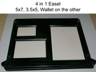 4 in 1 Easel
8x10 on one side

20.5

 