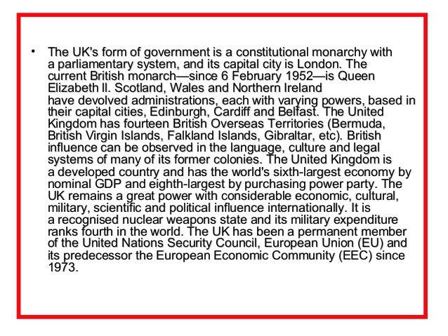 the history and political system of the united kingdom united kingdom form of government