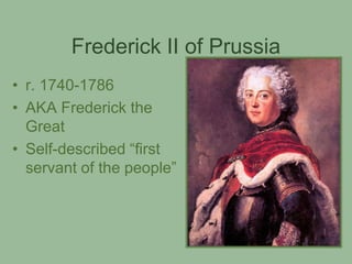 Respostim Enlightened Despotism | PPT