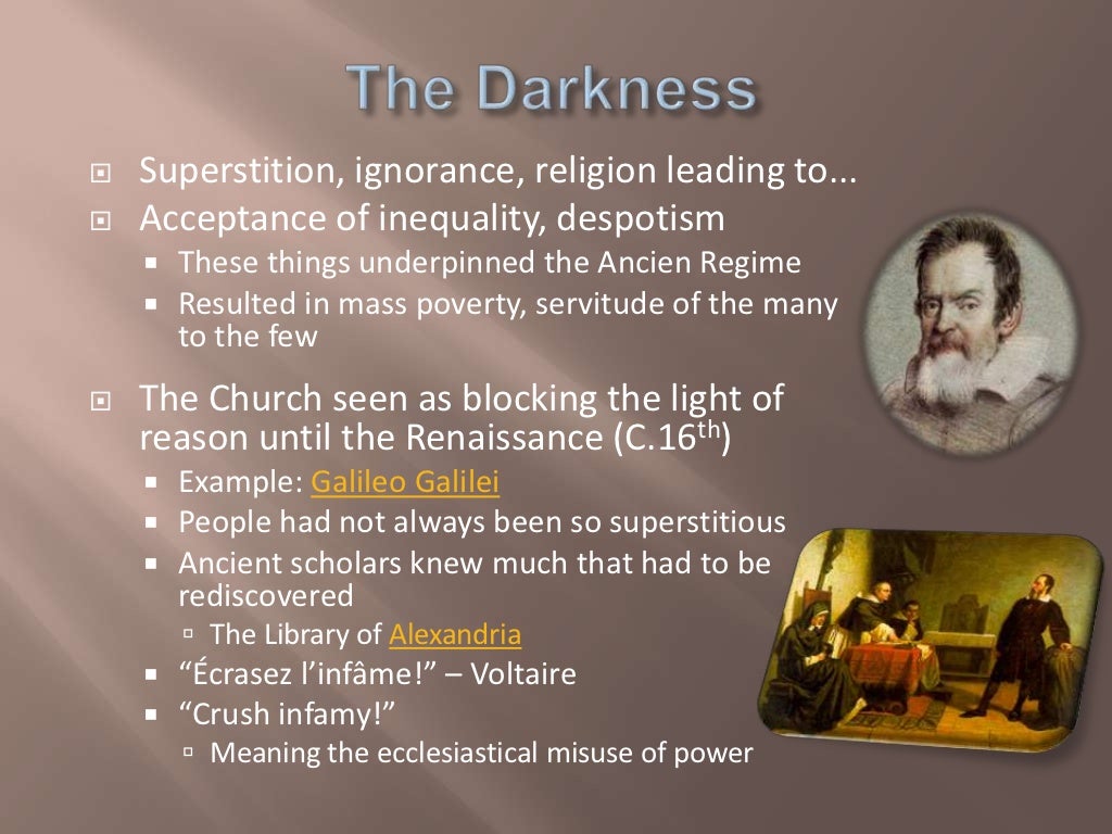 The Enlightenment and the French Revolution