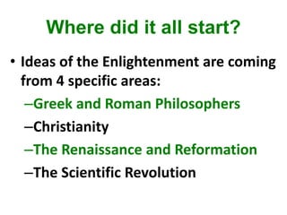 Enlightenment Roots | PPTX