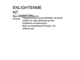 enlightenment essay tagalog