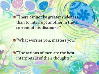Enlightenment thinker