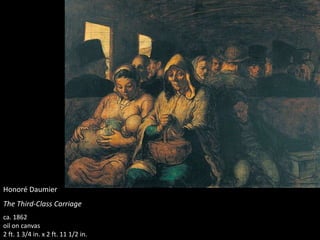 Honoré Daumier
The Third-Class Carriage
ca. 1862
oil on canvas
2 ft. 1 3/4 in. x 2 ft. 11 1/2 in.
 