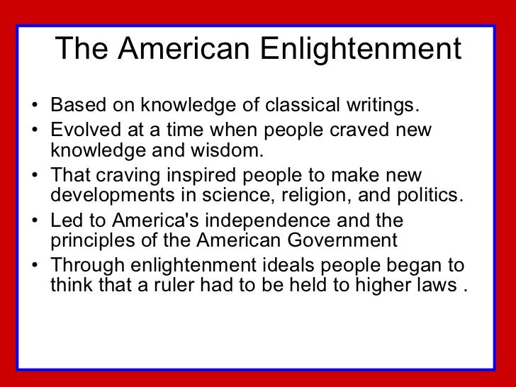 enlightenment ideals