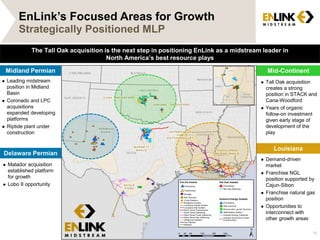 Enlink EnLink Midstream / Tall Oak Midstream Acquisition Investor Call | PDF