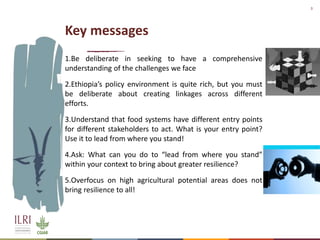 Nutrition Leadership for Climate Change Resilient Food System and Nutrition in Ethiopia
